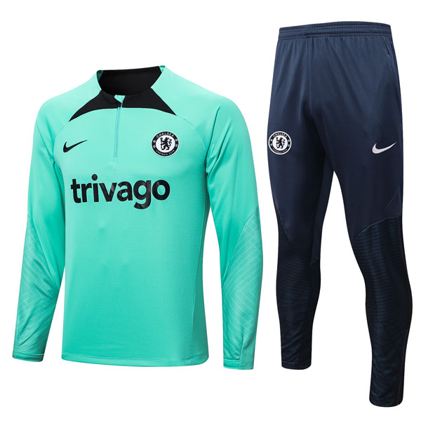 Sweatshirts Chelsea 2022-2023 Grün Schwarz